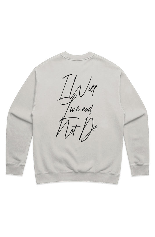 MENS RELAX FADED CREW