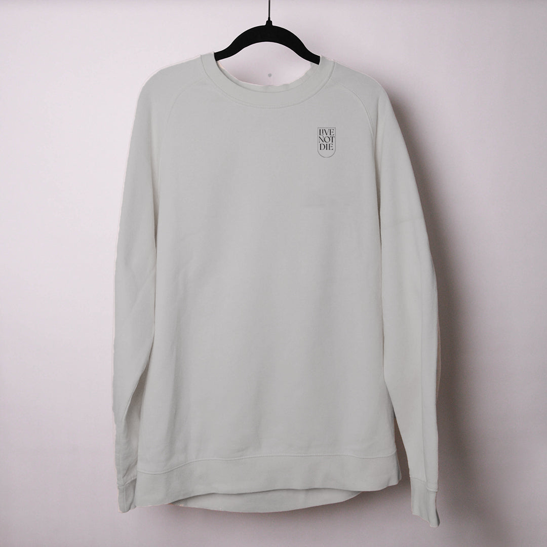 I Will Live And Not Die Crewneck