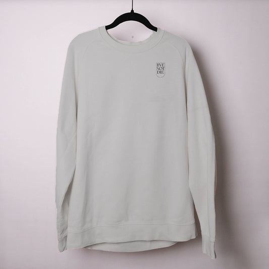 I Will Live And Not Die Crewneck