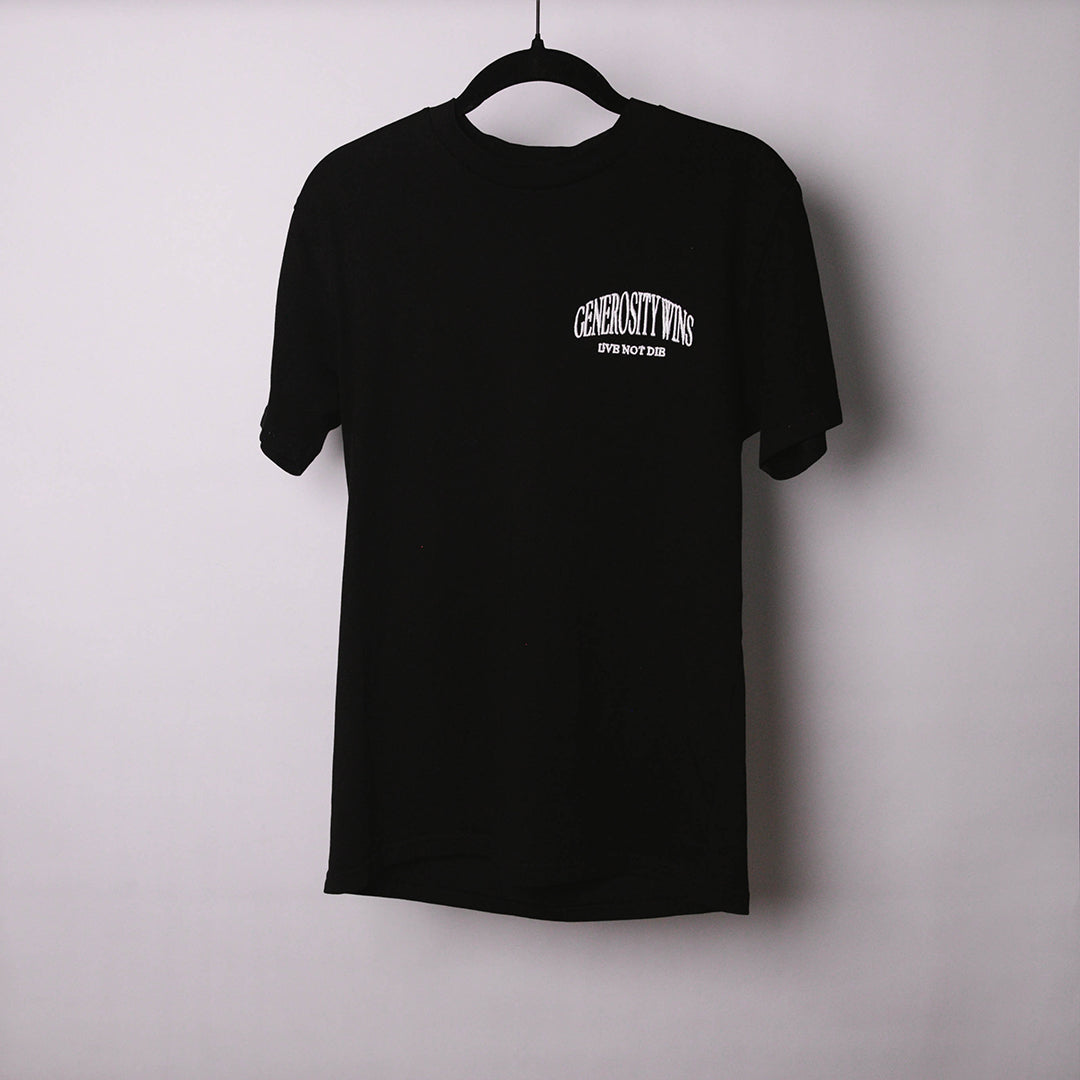 Generosity Wins Tee / Embroidered (Men's)
