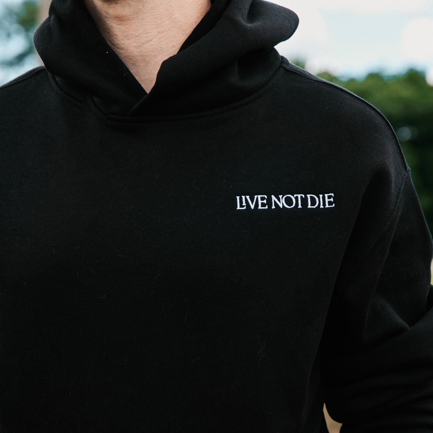 LIVE NOT DIE Hoodie (Unisex without Back Design)