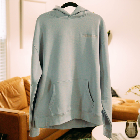 Live Not Die men's Relax Hood product image in a living room
