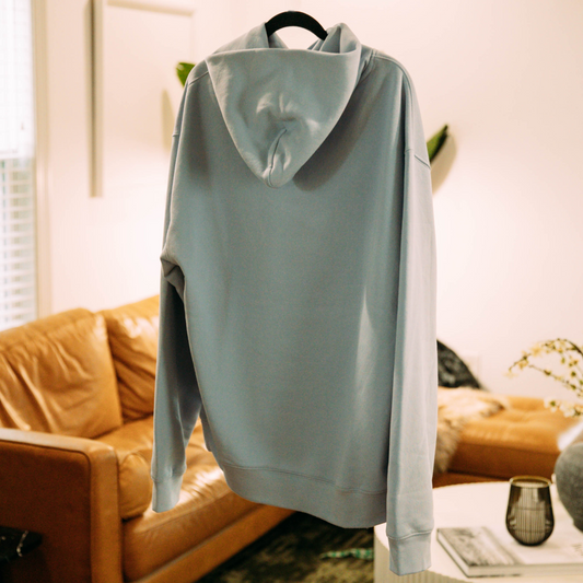 Live Not Die men's Relax Hood product image in a living room